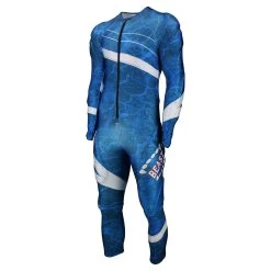 BEAST Adult Podium GS Suit -Ski Gear Shop 2023 BEAST Podium GS Suit BLU WHT 1