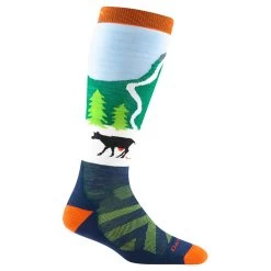 Darn Tough JR Pow Cow Midweight Ski Socks