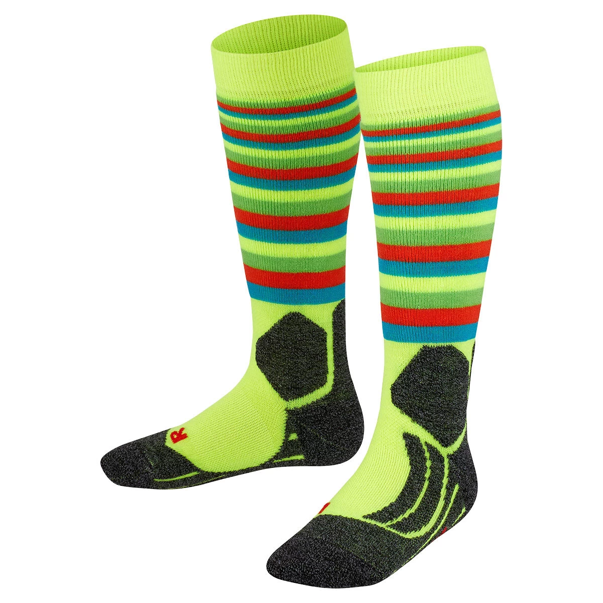 Falke JR SK2 Stripes Cushion Ski Sock 4 Falke JR SK2 Stripes Cushion Ski Sock - Image 2