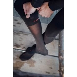 Falke Men's SK7 No Cushion Ski Sock -Ski Gear Shop 2023 Falke M SK7 Sock BLK 4