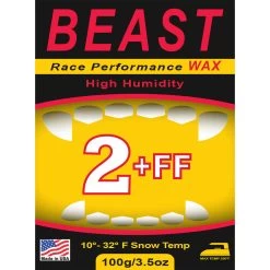 BEAST 2FF (Fluoro-Free) Race Wax -Ski Gear Shop Beast Wax 2 FF 100g