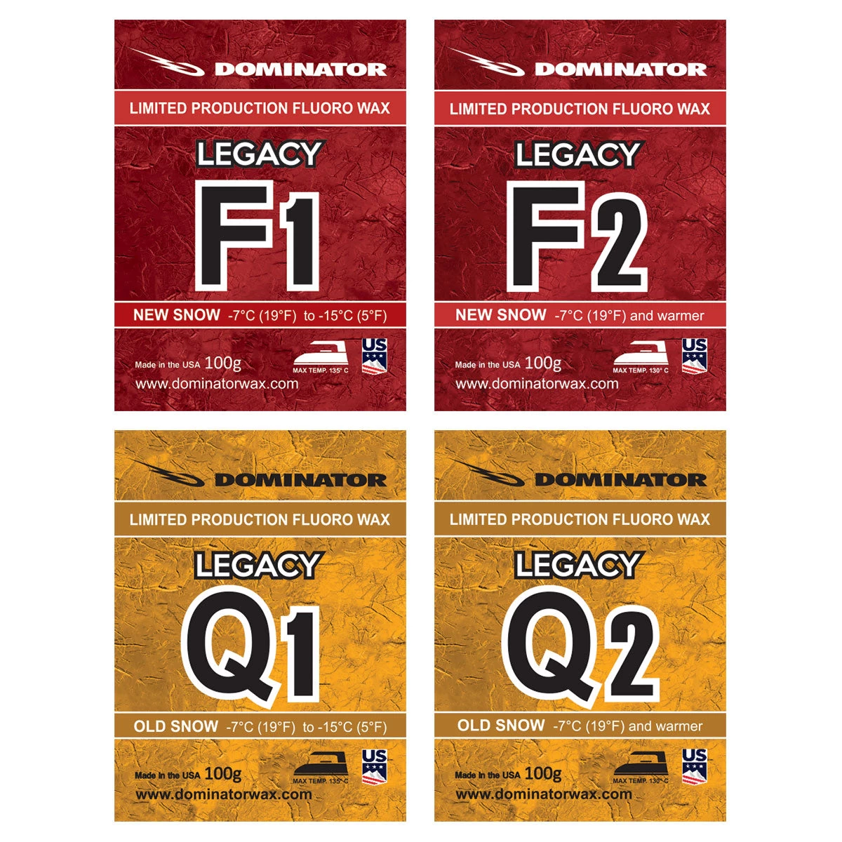 Dominator Legacy Fluoro Race Wax 3 Dominator Legacy Fluoro Race Wax