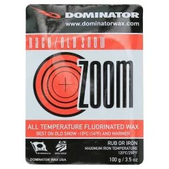 Dominator Race ZOOM Wax 11 Dominator Race ZOOM Wax -Ski Gear Shop Dominator Race Zoom Old 100g Label