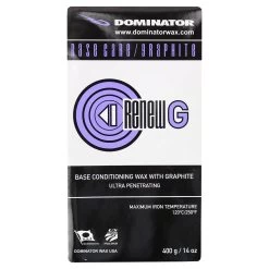 Dominator ReNew Base Prep Wax -Ski Gear Shop Dominator Renew G 400g
