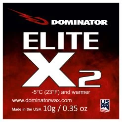Dominator Elite X Race Wax Overlays -Ski Gear Shop Dominator Wax Elite X2