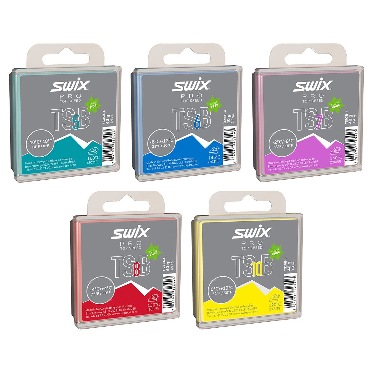 Swix PRO Top Speed Black (TSB) Wax 2 Swix PRO Top Speed Black (TSB) Wax