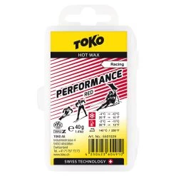 Toko Racing Performance FF Wax 14 Toko Racing Performance FF Wax -Ski Gear Shop TOKO Racing Performance RED 40g