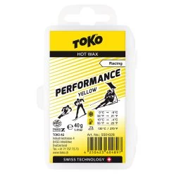 Toko Racing Performance FF Wax 16 Toko Racing Performance FF Wax -Ski Gear Shop TOKO Racing Performance YEL 40g