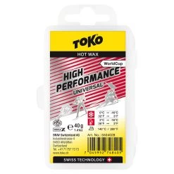 Toko WC High Performance FF Wax 12 Toko WC High Performance FF Wax -Ski Gear Shop TOKO WC Hi Performance UNI 40g